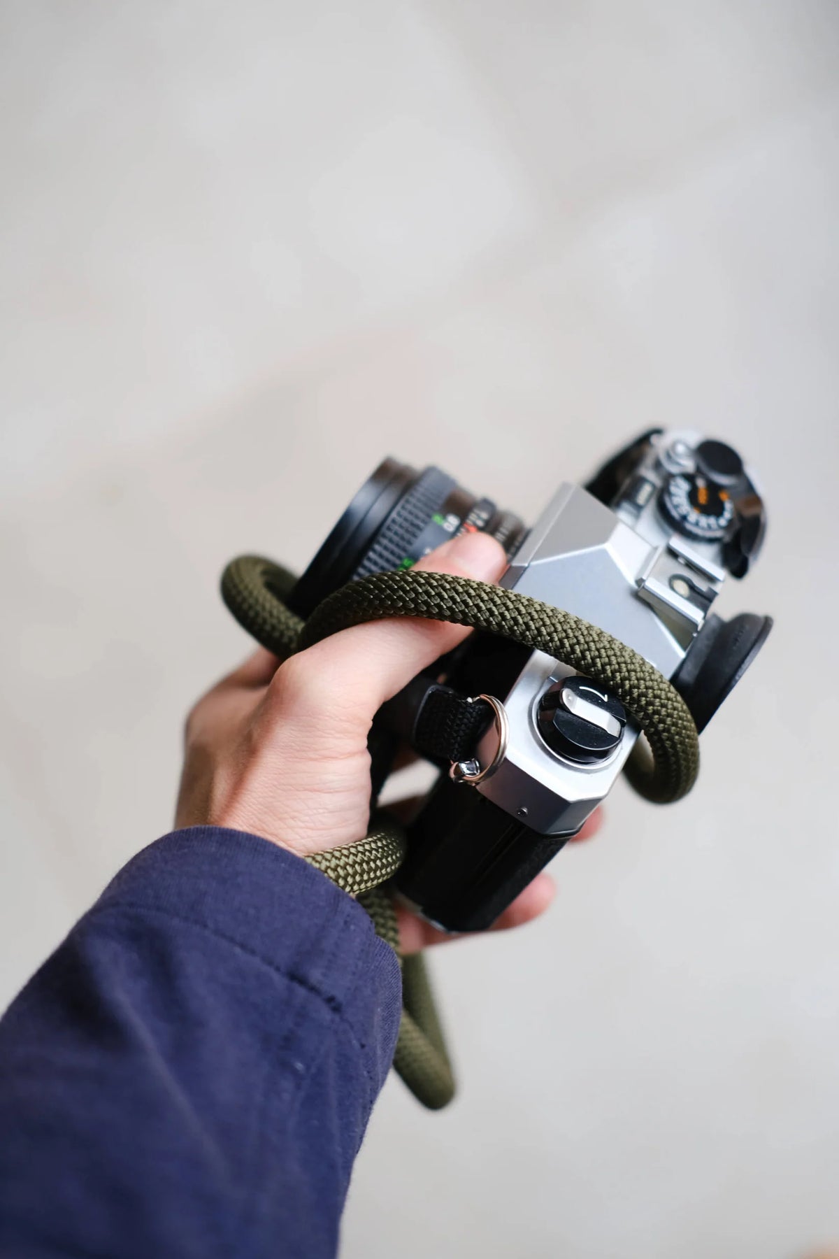 Put Rope On Camera Camera Rope Olive – Optik Oldschool