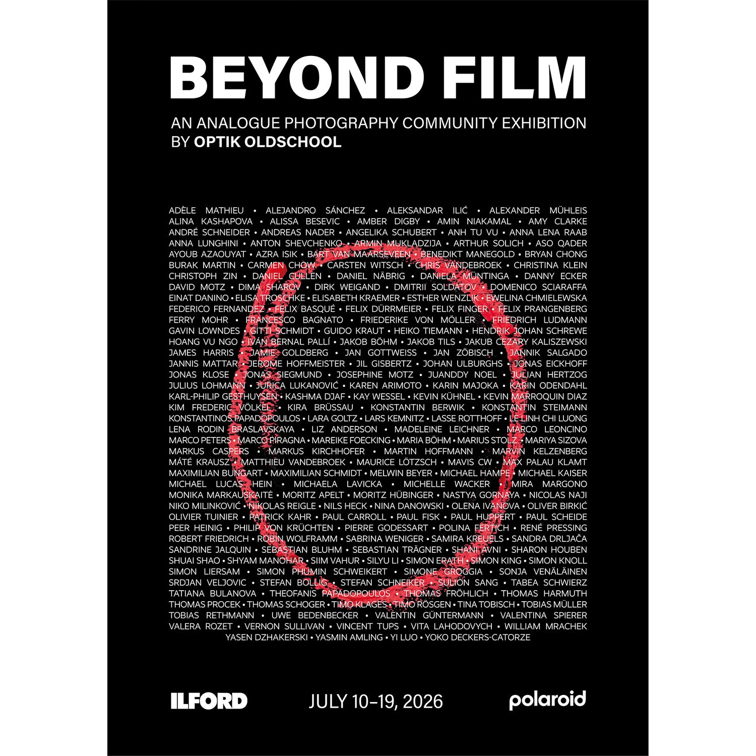 [Pre-Order] BEYOND FILM Participants' Poster – A2
