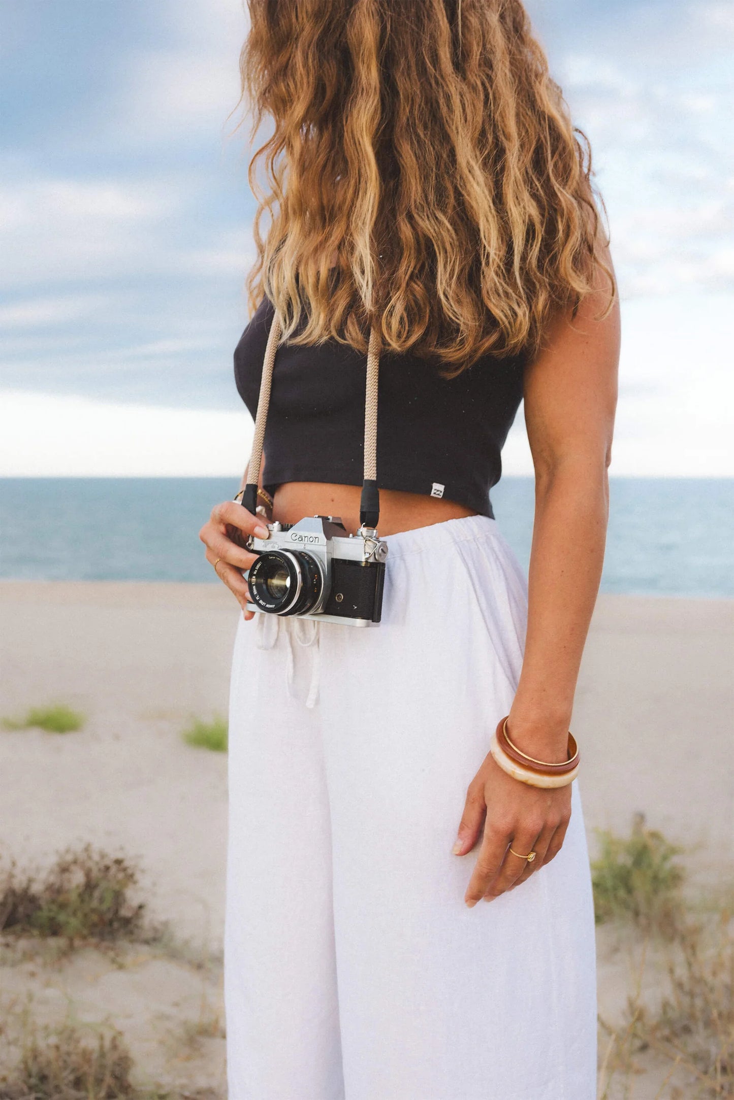 Kameraseil Rope Beige