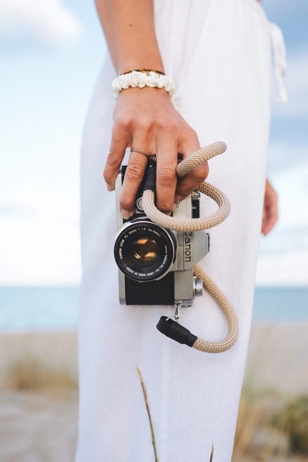 Camera Beige Camera Rope Beige – Optik Oldschool